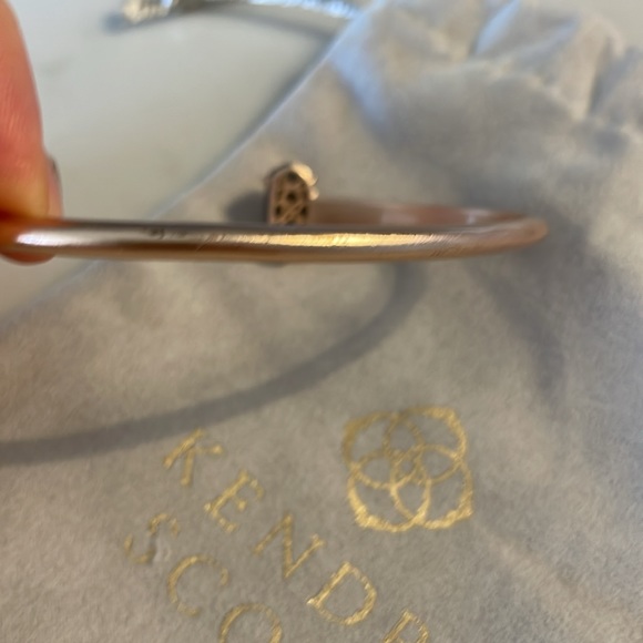 Kendra Scott Elton Rose Gold Drusy Bracelet - Picture 5 of 5